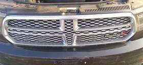 104-02474e Dodge Truck Grille Upper Surround With Platinum Insert Grill Chrome 2016-2020 Durango