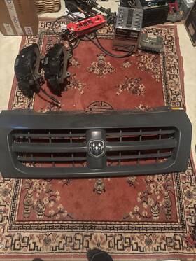 104-02670b Dodge Truck Grille Upper Textured Fits 14-18 Promaster 1500 Van