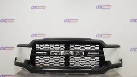 104-11311g Dodge Truck 21 Ram 2500 Upper Grille Assembly Black