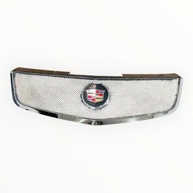 1986-0102-06 E&g 2006-2011 Cadillac Dts Classics Front Upper Grille Luxury Fine Mesh Chrome