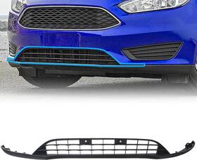 Tz-008 Ecotric Front Bumper Valance Lower Grill Compatible With 2015-2018 Ford Focus