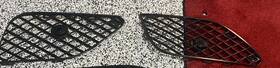 3w3807647 Epd Bentley Continental Gt Gtc Front Bumper Left And Right Side Grill 2016 2017 Only