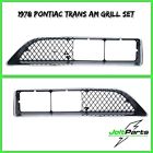 F12305-06 Oer Pontiac Firebird Trans Am Diamond Pattern Grill Set