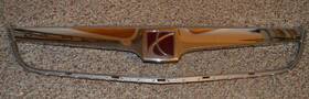 22722225 Factory/oem 2007-09 Saturn Aura Front Bumper Upper Grille Grill Chrome Trim Panel Cover