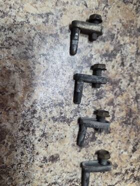 400-ho Factory/oem 68 Gto Original Endura Grille Pins Non Hideaway Headlights Genuine 400 Ho