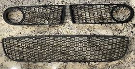 Vw1036140 Factory/oem 3pcs Front Center Side Grille Grill Bumper Bezel Cover For 2006-2010 Vw Beetle