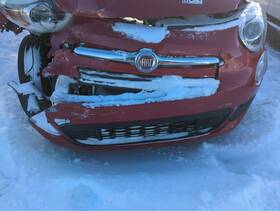 104-60515 Fiat 500x Front Grille Bumper Not Included Los9e