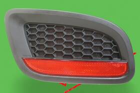 68087069aa Fiat 2012-2017 500 Sport Rear Left Driver Side Bumper Lower Cover Oem