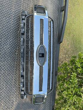 Fd1440960dn Focus-decoration For Ford F-150 2018 2019 2020 Front Upper Radiator Grille Assembly Chrome Grill