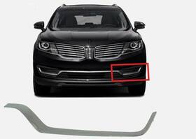 Fa1b-17k947-a Fomoco/lincoln For Mkx 2016-2018 Bumper Chrome Trim Lh Driver Side Front