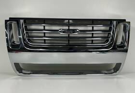 1003154-04 Ford 2006-2010 Explorer Sport Trac Front Bumper Upper Without Emblem Grille Grill Oe