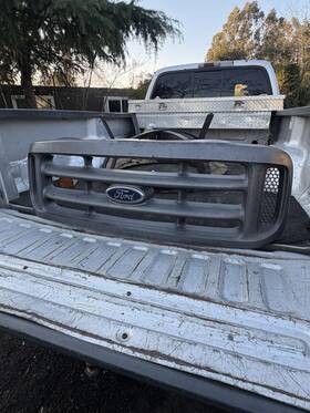 1035-8200-baw Ford 1999 2004 F250 F350 F450 Super Duty Front Upper Grill Grille Grey Oem H1 1035-8200-baw Ford 1999 2004 F250 F350 F450 Super Duty Front Upper Grill Grille Grey Oem H1