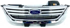104-02232b Ford 2011-2013 Fiesta Sedan Grill Upper 3 Bars Chrome With Logo Oem
