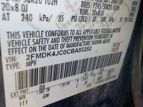 104-02262c Ford Grille Lower Cover Mounted Without Tow Package Fits 11-14 Edge 1402456
