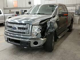 104-02430e Ford Oem Grille For F150 Pickup Assy Chrm W-emblem Pitted