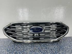 104-11230a Ford Grille Upper Cover Mounted Titanium With Front Camera Fits 19-23 Edge 899960