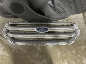 2808-a Ford 2017-2019 Escape Chrome Upper Grille