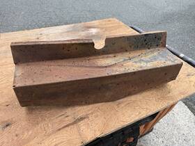 2gc-8240 Ford 1942 1946 1947 Truck Lower Grille Pan Original Behind Grill 6 Cylinder