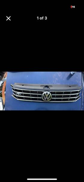5618536530 Ford 2016-2018 Oem.volkswagen Passat R-line Front Grille Upper Center