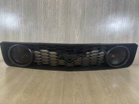 6r33-8200-ba Ford 2005-2009 Mustang Gt Front Upper Grille With Fog Lights Genuine Oem Blacked Out