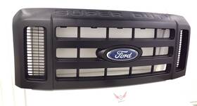 7c34-8200-anw Ford 08-10 Super Duty F250 F350 Front Upper Grille Blk Oem