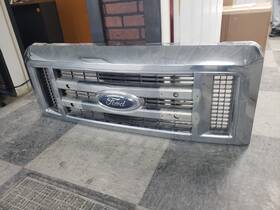 8c24-8200-ahw Ford 8c248200 2008-2014 E150 E250 E450 Chrome Upper Grille Assembly Oem