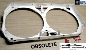 8k143-ba Ford 2005 2006 Gt Gt40 Supercar Factory Dual Fan Support Panel Obsolete 05/06