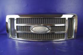 9l34-8200-faw Ford 9l34-8200-faw/gaw 09-12 F150 F-150 Lariat Upper Front Grille 2 Bar Chrome Surround Oem 9l34-8200-faw Ford 9l34-8200-faw/gaw 09-12 F150 F-150 Lariat Upper Front Grille 2 Bar Chrome Surround Oem
