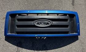 9l3z-8200-bptm Ford 2009 2010 2011 2012 2013 2014 F150 F-150 Front Grill Grille Blue Oem