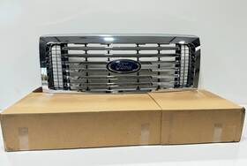 Al3j-8200 Ford 2010 2011 2012 F150 F-150 Xlt Front Chrome Grill Original
