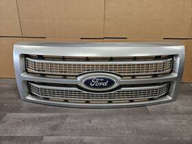 Al3z8200e Ford 2009-2012 F150 Platinum Front Grille Satin Silver Surround Oem Please Read