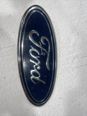 Au5z16605a Ford Front Grille Hood Emblem Blue Logo Badge For Focus 2012-2014