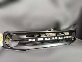 B839k-f544 Ford 2021-2023 Bronco Upper Grille Factory Oem Grill Grillo Gray Matte Grey