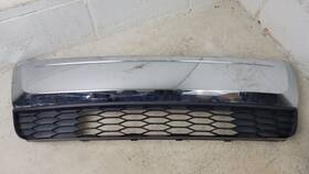 Bt43-17k945-aw Ford 2011 - 2014 Edge Oem Chrome Honeycomb Front Lower Grille Grill Emblem