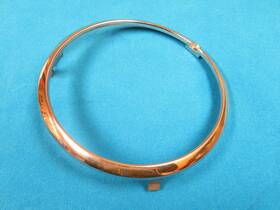 C9zb-13045-a Ford 69 Mustang Boss Mach1 Cobra Jet Grande Headlight Chrome Ring #2