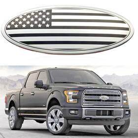 Ford Cl3z8213a Grille Emblem Us Flag Black Front 9 Logo For F150 Explorer Ranger Edge Flex
