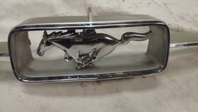 Cz2b-ba-224-a-57165-2 Ford 1967 Mustang Crome Grille Emblem