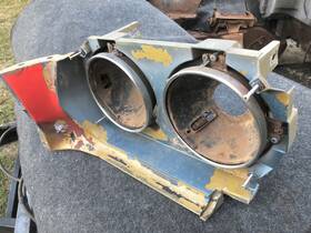 D20b-13a045-bd Ford 1972 Gran Torino Sport Ranchero Lh Drivers Headlight Mount Housing Assembly 72