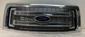 Dl3j-8200-bb Ford 2009- 2014 F-150 Xl Super Crew Oem Chrome Grille Grill