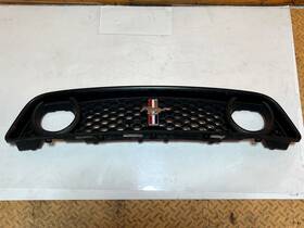 Dr33-8c436-bcw Ford 13-14 Mustang Front Bumper Lower Grille Cover Trim Panel With Emblem Oem
