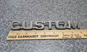 E0tb-16b114-cc Ford 1980 - 1986 F150 F250 Truck Bronco Inch Custom Fender Emblem #
