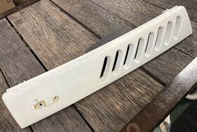 F0c6-8200-bdw Ford 1991- 1996 Escort Gt Slant Grille Oem