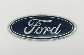 F81b-8b262-m Ford Decal From The Front On Pick-up Blue Oval 7 Inch Tf