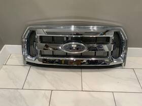 Fl34-8200-dbw Ford 2015-2017 F-150 Xlt Front Chrome Grille Grill Local Pickup