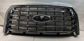 Fl348200ebs Ford 2015 2016 2017 F-150 Oem Chrome Grille Grill Without Emblem