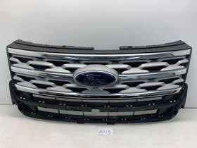 Jb538200ab Ford 2018 2019 Explorer Front Bumper Radiator Upper Grille Grill Molding Oem