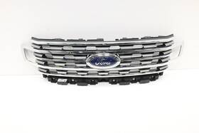 Jl1z8200fc Ford 2018 - 2021 Expedition Front Bumper Radiator Grille Cover With Emblem Oem