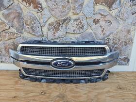 Jl34-8200-naw Ford F150 King Ranch Chrome Front Grille With Shutter 2018-2020 Oem V30