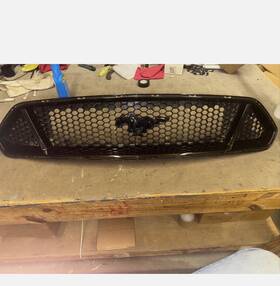 Jr3b-8200-df Ford 18-21 Mustang Gt Front Upper Grille
