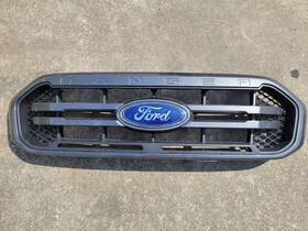 Kb3z-8200-g Ford Radiator Grille With Emblem Magnetic Gray Ranger Lariat 19-23